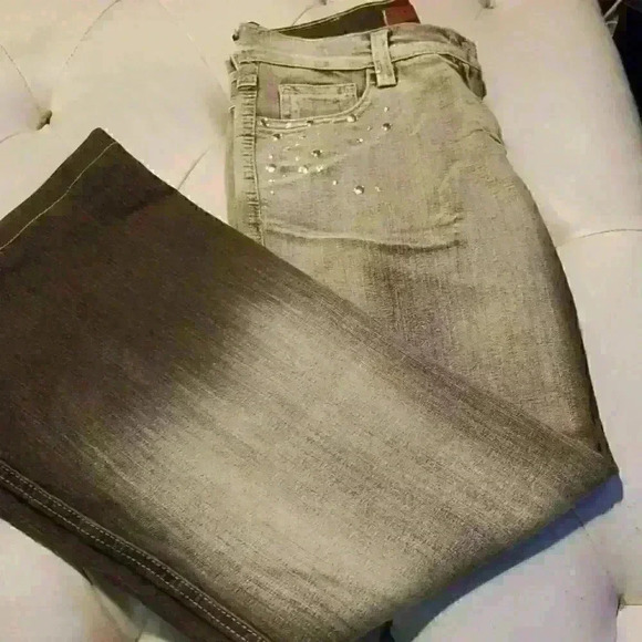 ritafink Denim - Ritafink ombre wide leg Jean's sz 4